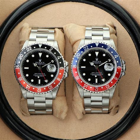 rolex gmt coke vs pepsi|rolex gmt pepsi vintage.